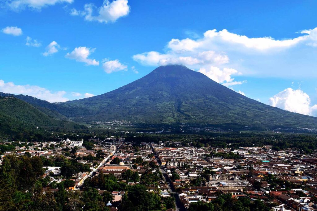 Wasservulkan in Antigua