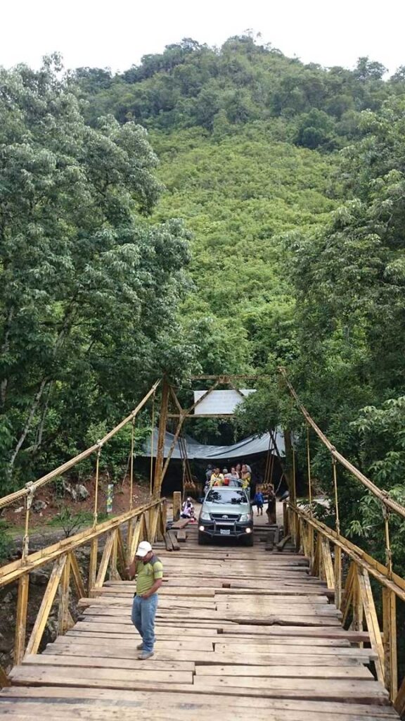 Brücke in Semuc Champay