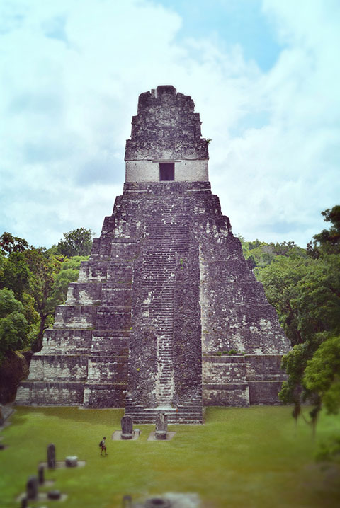 Tikal Ruinen