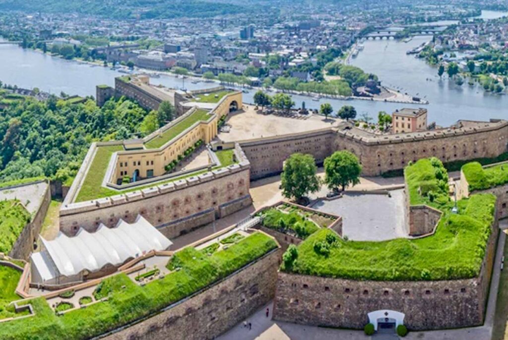 Festung Ehrenbreitstein en Koblenz