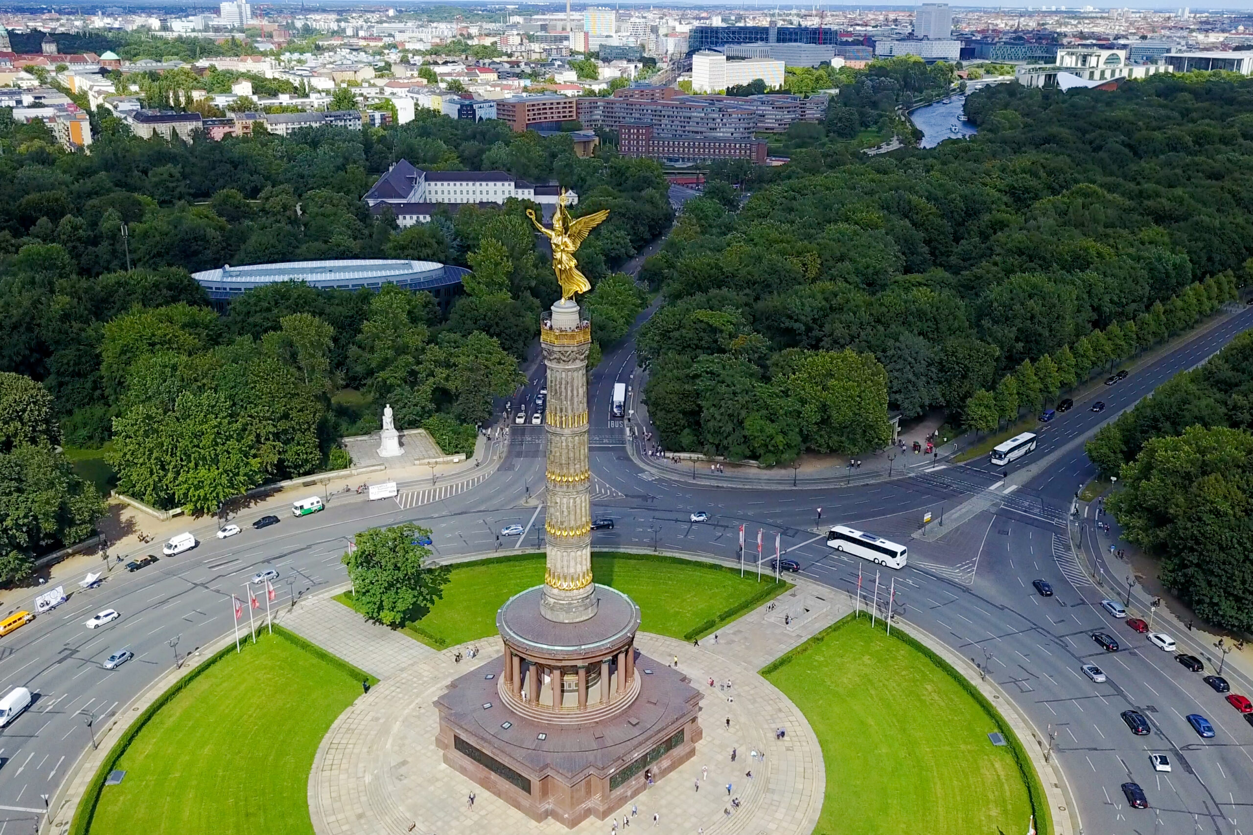 Parque Tiergarten en Berlín