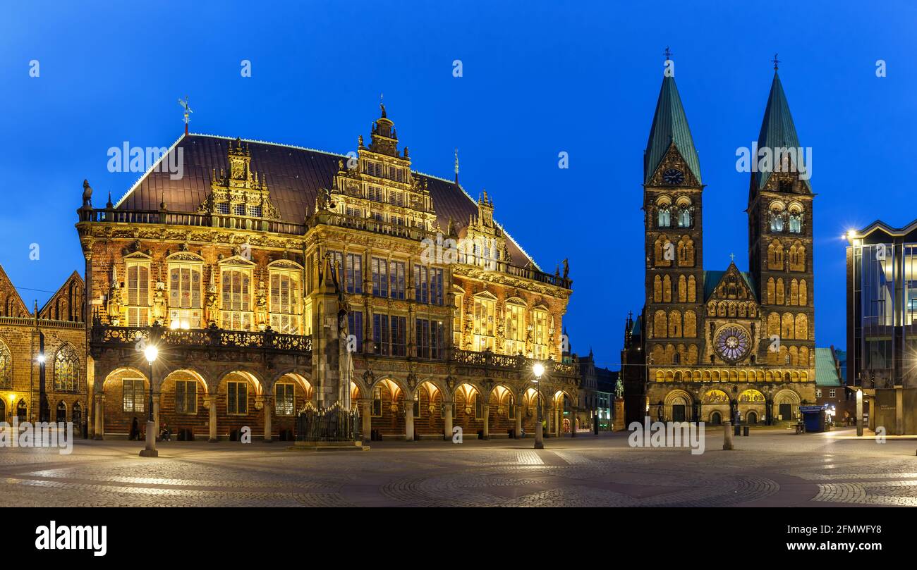 Bremer Dom y vista panorámica