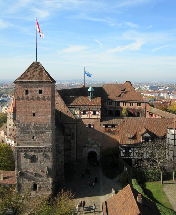 Kaiserburg en Nürnberg